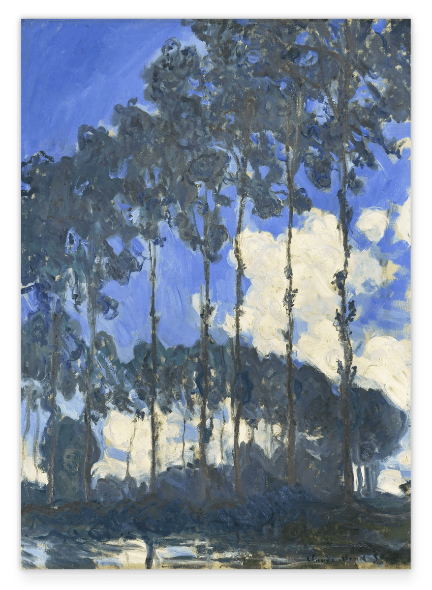 Claude Monet - Pappeln an der Epte II