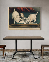 After Hover: Currier and Ives - My little white Kitties