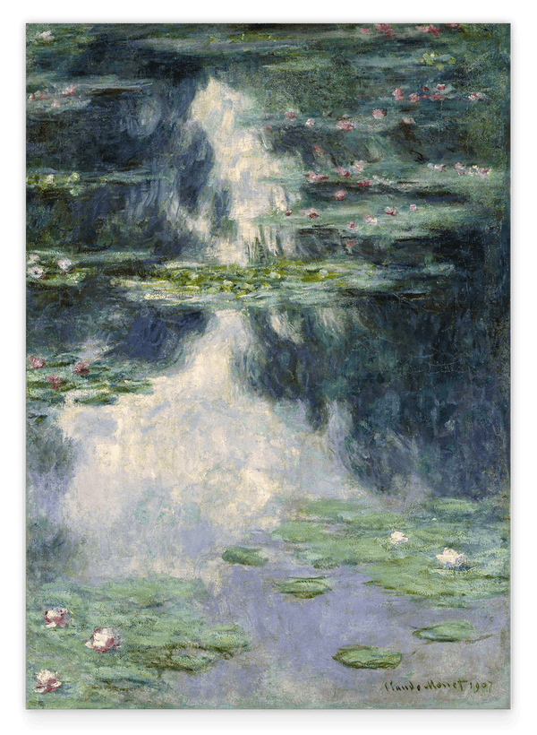 Claude Monet - Teich mit Seerosen