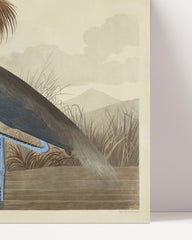 After Hover: John James Audubon - Zwei Vögel am See