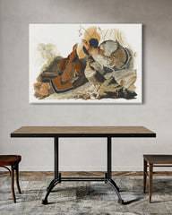 After Hover: John James Audubon - Rebhühner auf Nahrungssuche