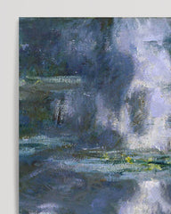 After Hover: Claude Monet - Seerosen Kunstdruck im Hochformat