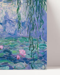After Hover: Claude Monet Seerosen Gemälde - Kunstdruck im Querformat
