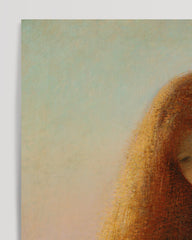 After Hover: Howard Cushing - Rothaariges Mädchen am Fenster