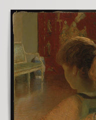 After Hover: Howard Cushing - Rothaariges Mädchen am Spiegel