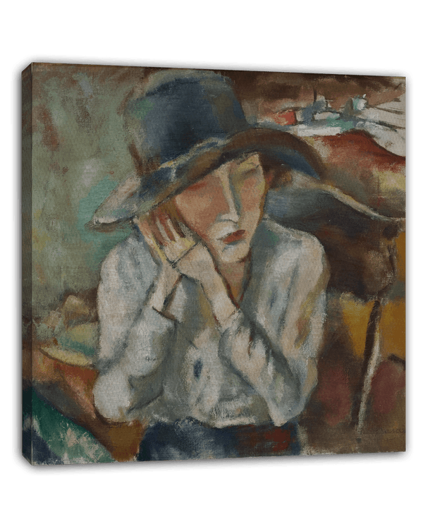 Jules Pascin - Frau mit Hut