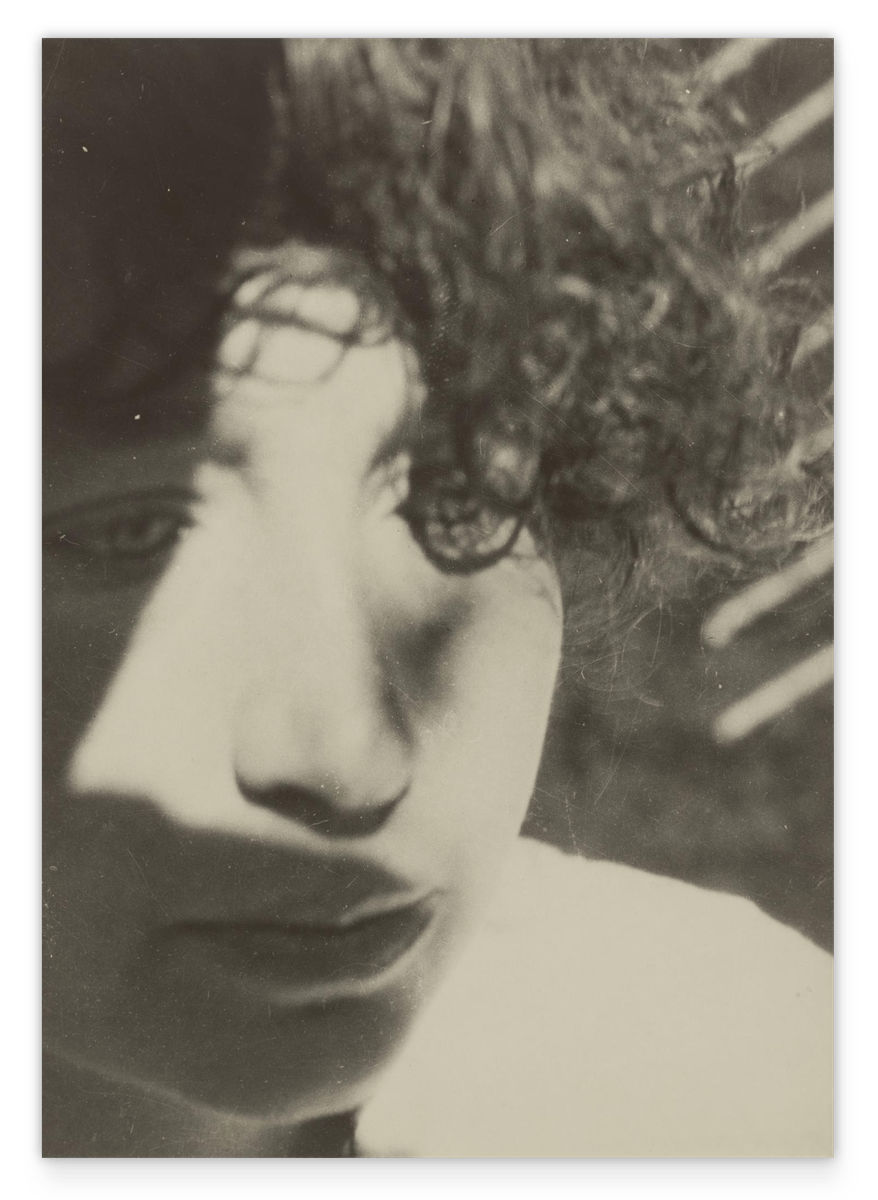 László Moholy Nagy - Schwarz-Weiß Fotografie - Intimes Portrait