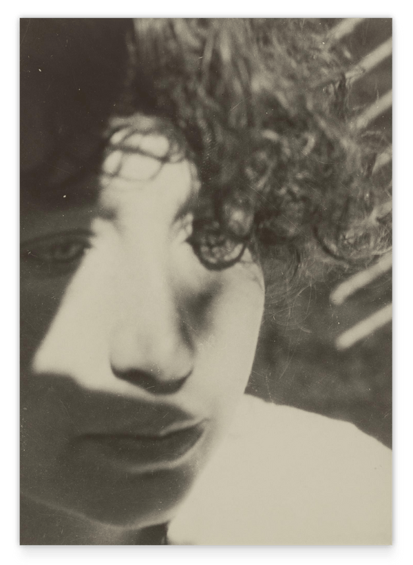 László Moholy Nagy - Schwarz-Weiß Fotografie - Intimes Portrait