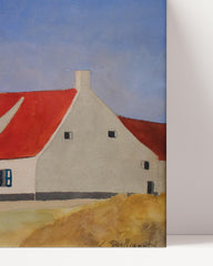 After Hover: Léon Spilliaert - Weißes Haus mit rotem Dach