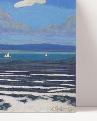 After Hover: Léon Spilliaert - Segelschiffe an der Küste