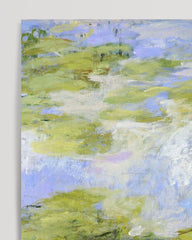 After Hover: Claude Monet Seerosen-Teich mit grünen Blättern