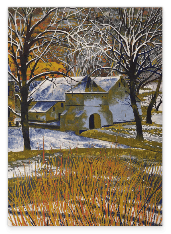 Léon Spilliaert - Villa in Winterlandschaft