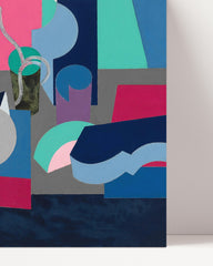 After Hover: Patrick Henry Bruce - Abstraktes buntes Stillleben