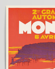 After Hover: Pierre Fix-Masseau - Art Deco Werbeplakat - Grand Prix Monaco