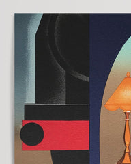 After Hover: Pierre Fix-Masseau - Art Deco Werbeplakat - Venice Simplon Orient-Express