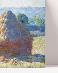 After Hover: Claude Monet - Heuschober Sommerende