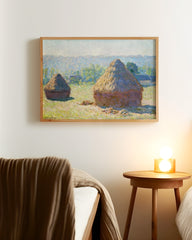 After Hover: Claude Monet - Heuschober Sommerende