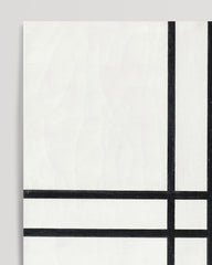 After Hover: Piet Mondrian - Schwarz-Weiße Geometrie