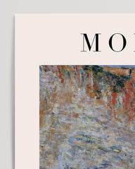 After Hover: Claude Monet - Museum-Poster Die Manneporte bei Étretat