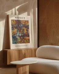 After Hover: Claude Monet - Museum-Poster Japanische Brücke über dem Seerosenteich