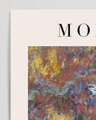 After Hover: Claude Monet - Museum-Poster Japanische Brücke über dem Seerosenteich