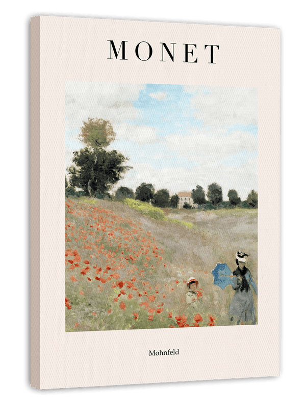 Claude Monet - Museum-Poster Mohnfeld