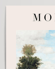 After Hover: Claude Monet - Museum-Poster Mohnfeld