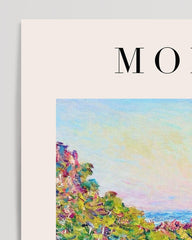 After Hover: Claude Monet - Museum-Poster Landschaft bei Montecarlo