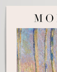 After Hover: Claude Monet - Museum-Poster Pierre Hoschede und Michel Monet am Ufer der Epte