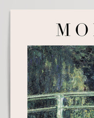 After Hover: Claude Monet - Museum-Poster Seerosen und japanische Brücke