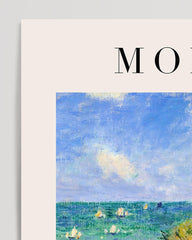 After Hover: Claude Monet - Museum-Poster Spaziergang auf Klippen-Ebene bei Pourville
