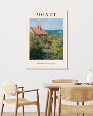 After Hover: Claude Monet - Museum-Poster Fischer-Häuschen in Varengeville