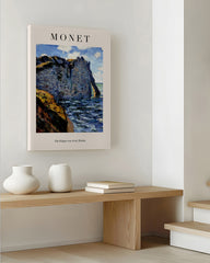 After Hover: Claude Monet - Museum-Poster Die Klippe von Aval