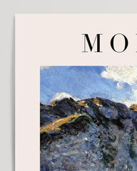 After Hover: Claude Monet - Museum-Poster Die Klippe von Aval