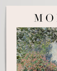 After Hover: Claude Monet - Museum-Poster Landschaft am Park Monceau