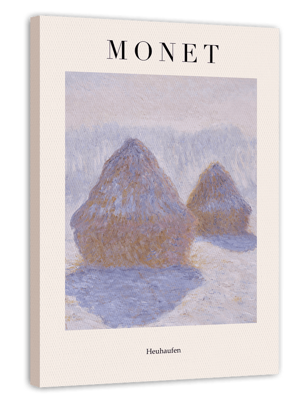 Claude Monet - Museum-Poster Heuhaufen