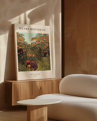 After Hover: Henri Rousseau - Museum-Poster Affen im Urwald