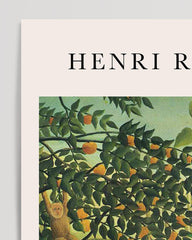 After Hover: Henri Rousseau - Museum-Poster Exotische Landschaft