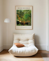 After Hover: Henri Rousseau - Museum-Poster Exotische Landschaft