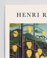 After Hover: Henri Rousseau - Museum-Poster Tiger fällt einen Büffel an