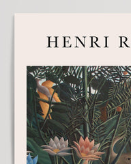 After Hover: Henri Rousseau - Museum-Poster Der Traum