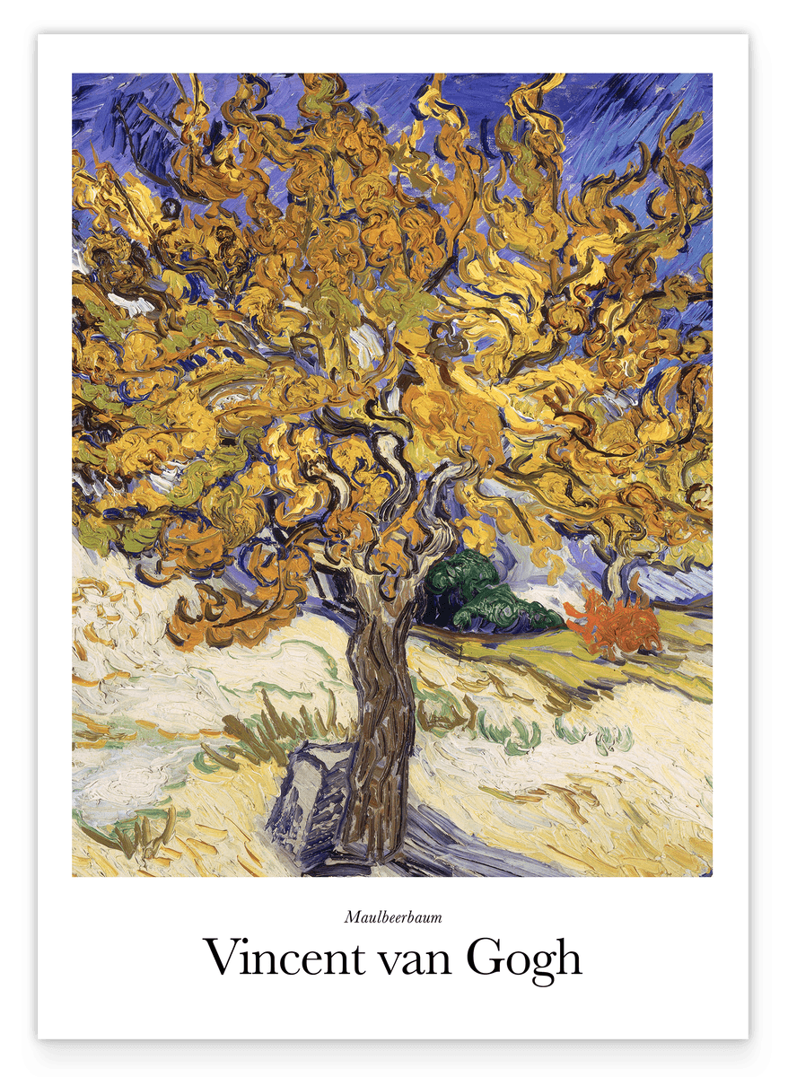 Vincent van Gogh - Museum-Poster Maulbeerbaum