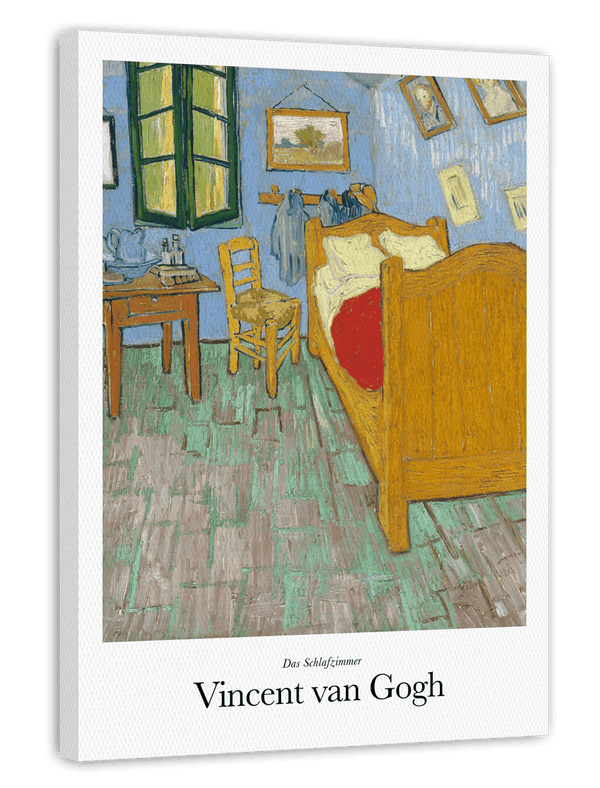 Vincent van Gogh - Museum-Poster Das Schlafzimmer
