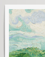 After Hover: Vincent van Gogh - Museum-Poster Feld mit grünem Weizen