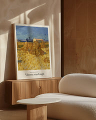 After Hover: Vincent van Gogh - Museum-Poster Getreide-Ernte in der Provence
