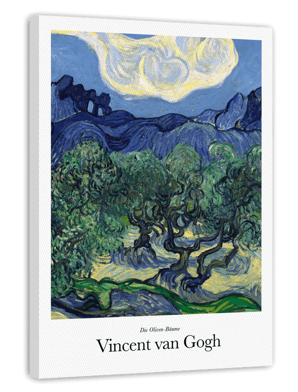 Vincent van Gogh - Museum-Poster Die Oliven-Bäume