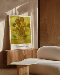 After Hover: Vincent van Gogh - Museum-Poster Sonnenblumen