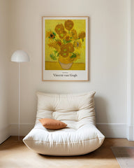 After Hover: Vincent van Gogh - Museum-Poster Sonnenblumen