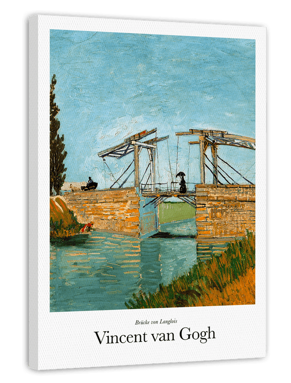 Vincent van Gogh - Museum-Poster Brücke von Langlois