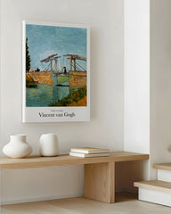 After Hover: Vincent van Gogh - Museum-Poster Brücke von Langlois